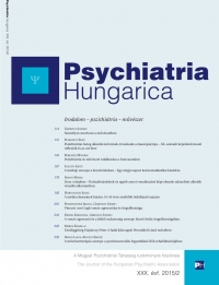 Psychiatria Hungarica (borító)